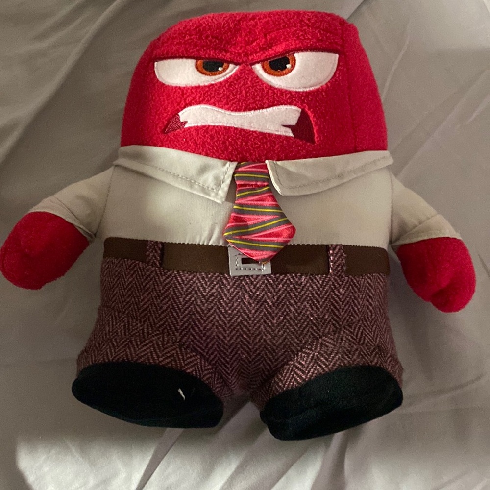 Angry man from the emotions movie